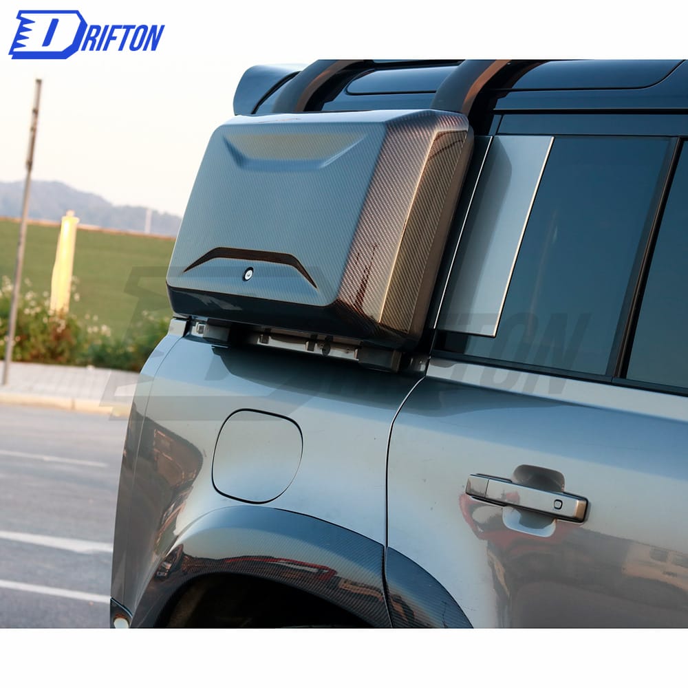 Dry Carbon Fiber Side Bag Tool Box For Land Rover Defender 2020-2021 