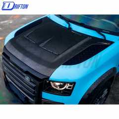 Dry Carbon Fiber Hood For Land Rover Defender 2020-2021