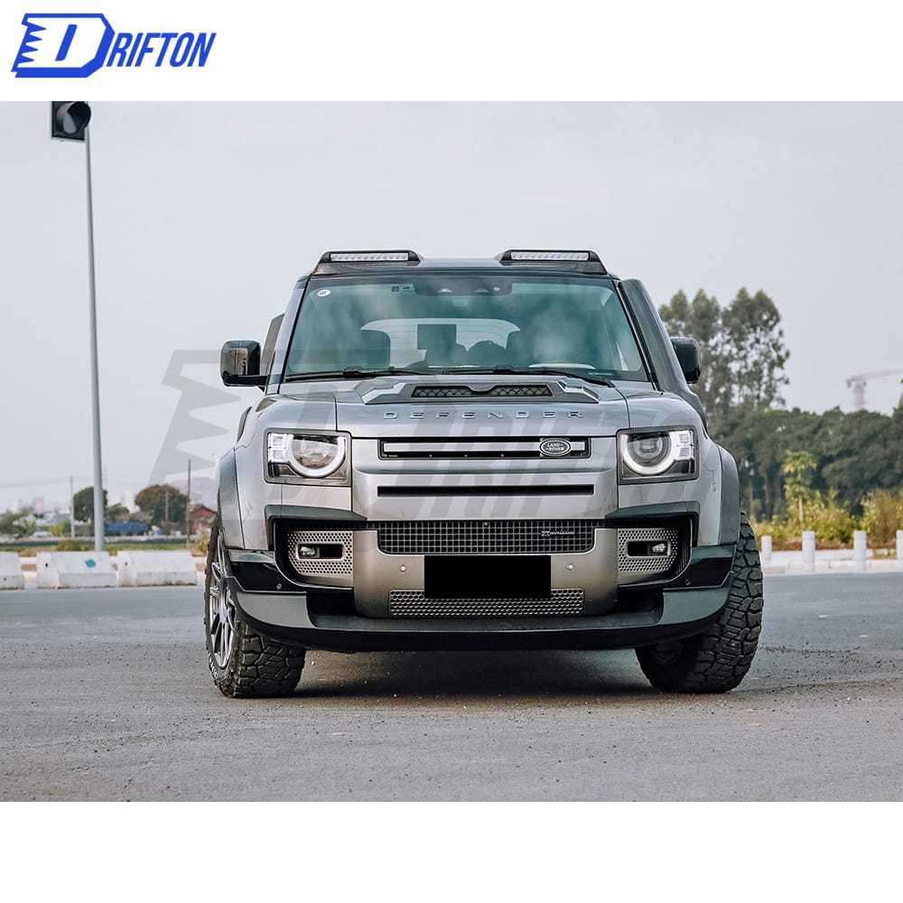 Carbon Fiber Front Lip For Land Rover Defender 2020-2021