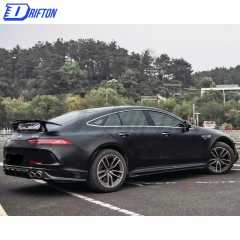 Paktechz Style Dry Carbon Fiber Side Skirt For Mercedes Benz AMG GT53 2019-2022