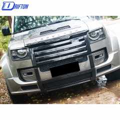 Dry Carbon Fiber Headlight Cover For Land Rover Defender 2020-2021