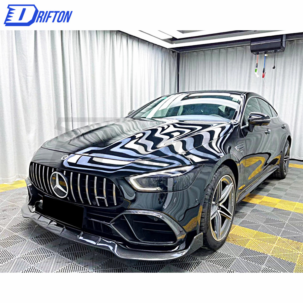 Brabus Style Dry Carbon Fiber Front Bumper Vents For Mercedes Benz AMG GT53 2019-2020
