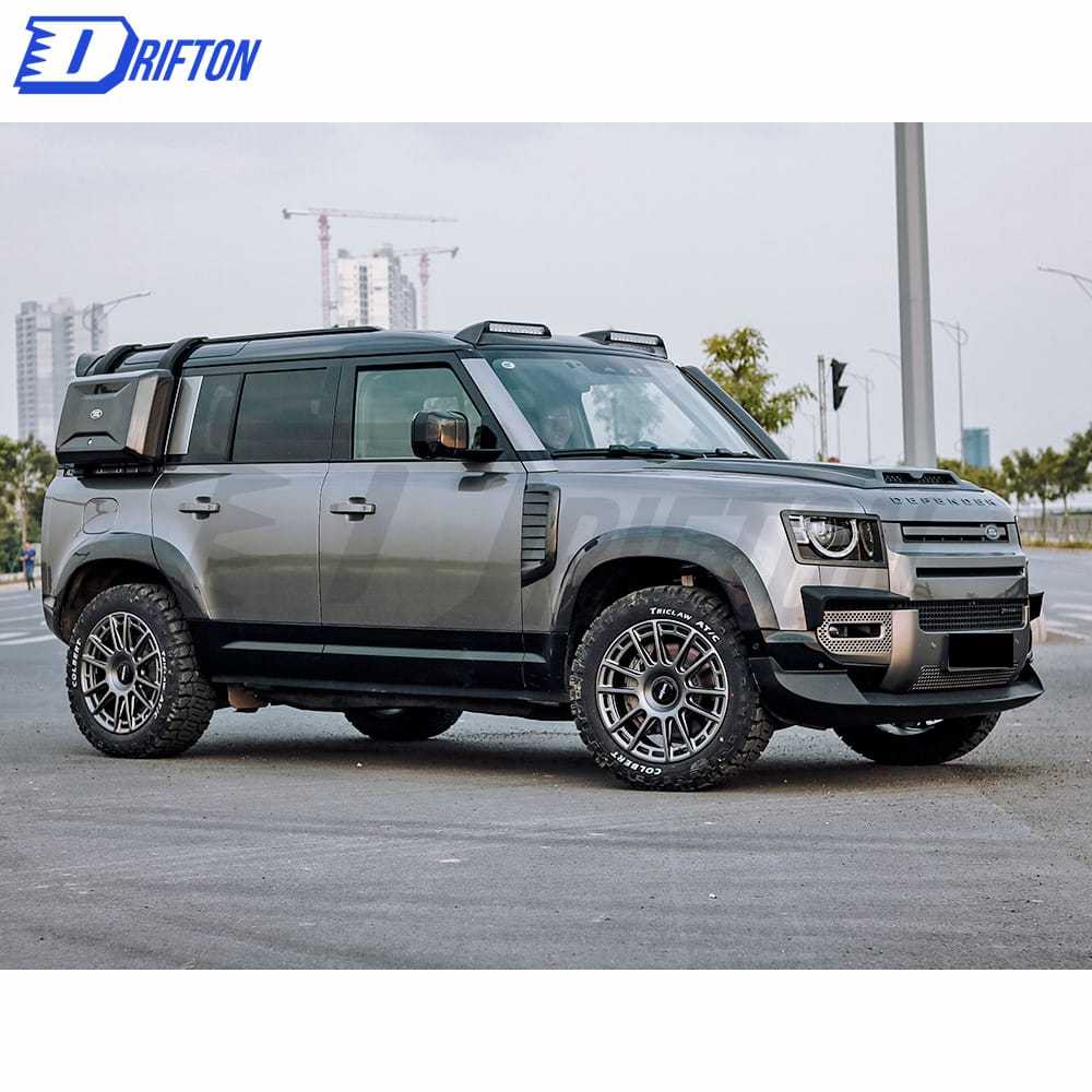 Carbon Fiber Front Lip For Land Rover Defender 2020-2021