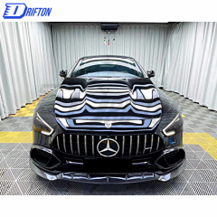 Brabus Style Dry Carbon Fiber Front Bumper Vents For Mercedes Benz AMG GT53 2019-2020