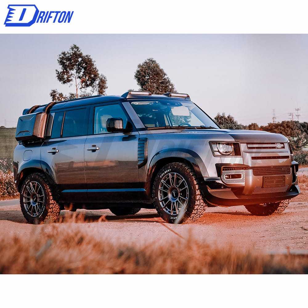 Dry Carbon Fiber Side Bag Tool Box For Land Rover Defender 2020-2021