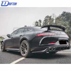 Paktechz Style Dry Carbon Fiber Side Skirt For Mercedes Benz AMG GT53 2019-2022