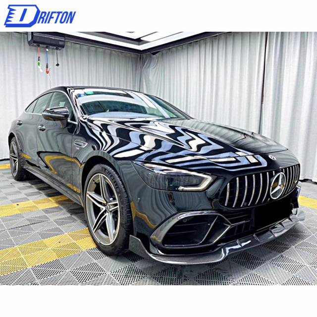 Brabus Style Dry Carbon Fiber Front Bumper Vents For Mercedes Benz AMG GT53 2019-2020