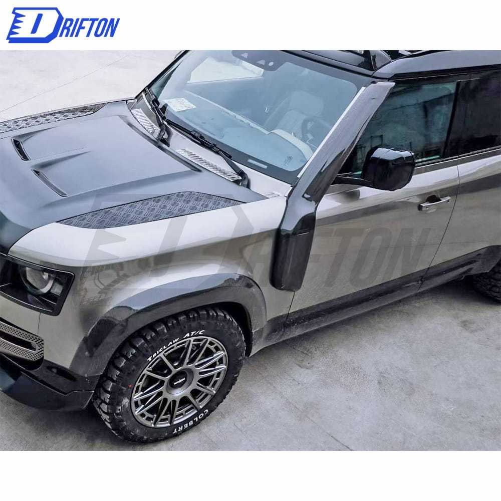 Carbon Fiber Snokle For Land Rover Defender 2020-2021