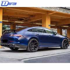 Paktechz Style Dry Carbon Fiber Side Skirt For Mercedes Benz AMG GT53 2019-2022