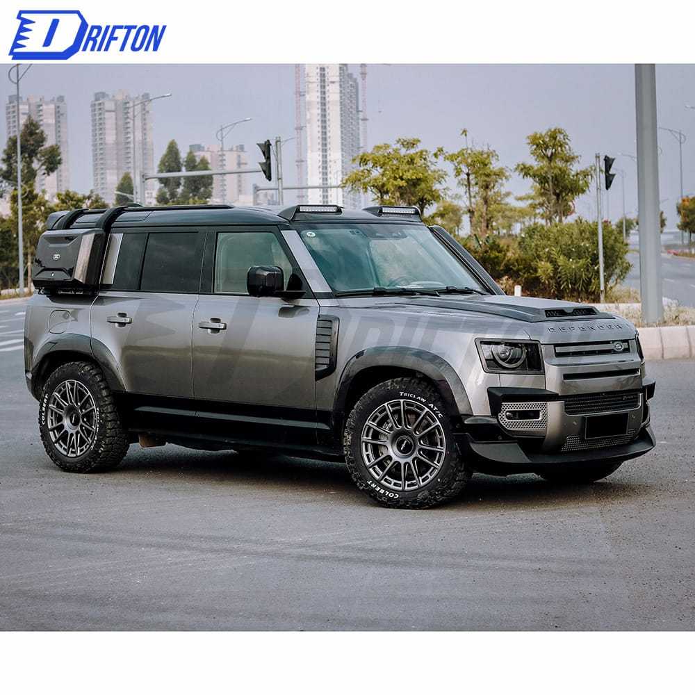 Dry Carbon Fiber Side Bag Tool Box For Land Rover Defender 2020-2021