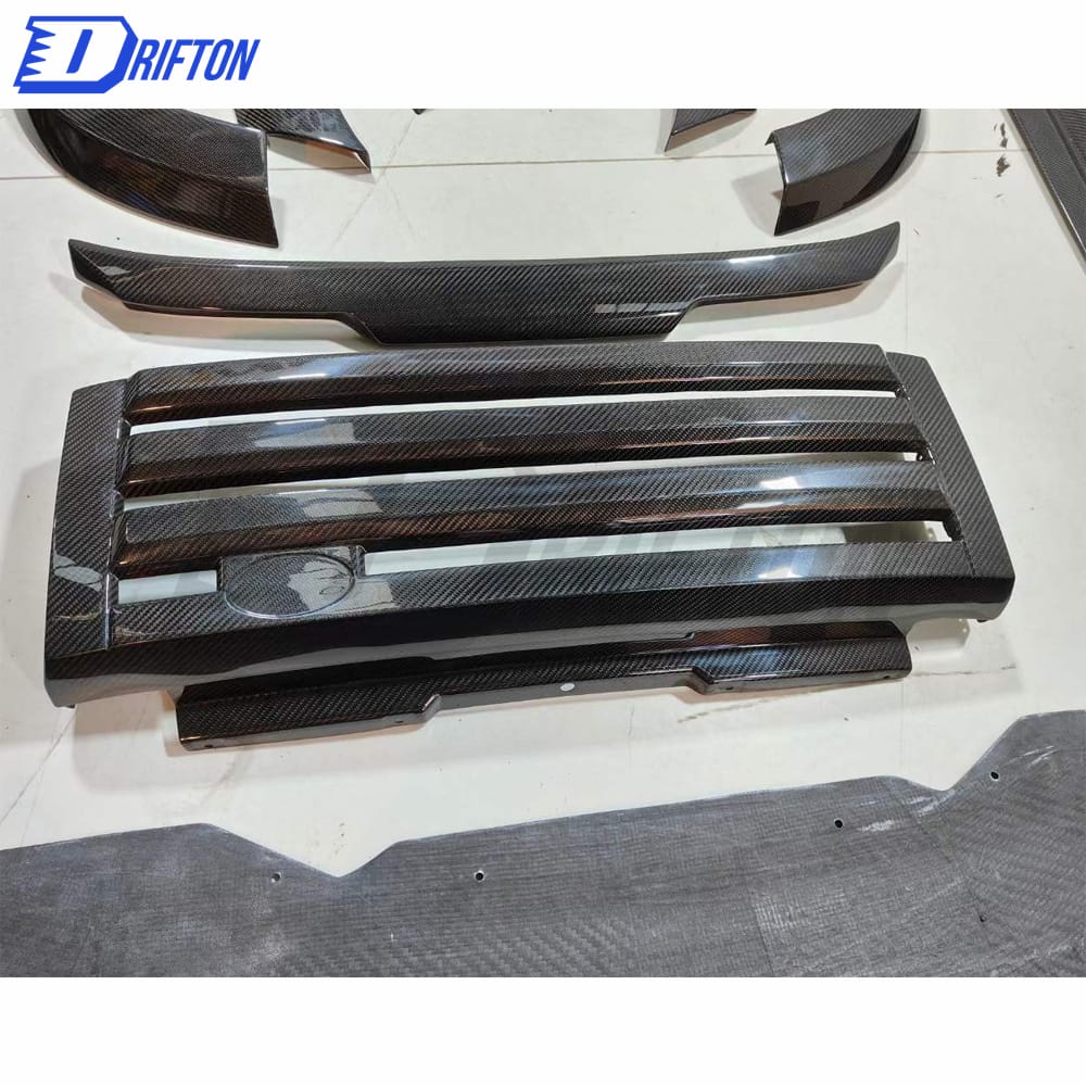 Oking Style Dry Carbon Fiber Body Kit For Land Rover Defender 2020-2023