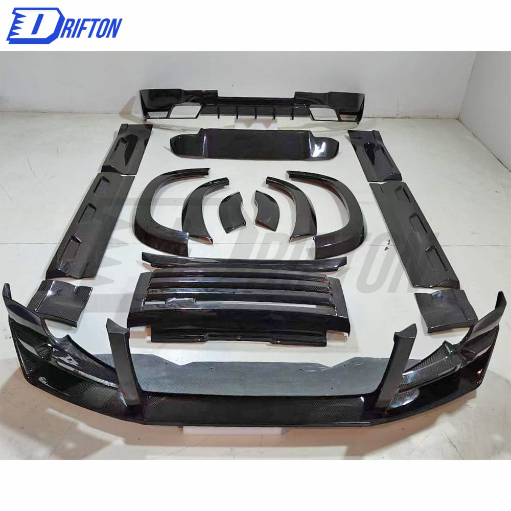 Oking Style Dry Carbon Fiber Body Kit For Land Rover Defender 2020-2023