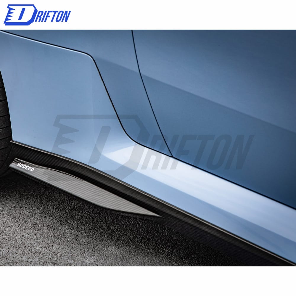 SQ Style Dry Carbon Fiber Side Skirt For BMW G87 M2 2023-Present 