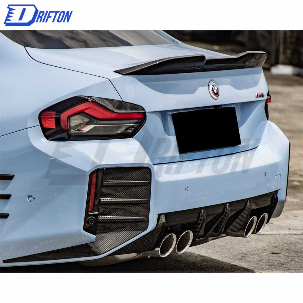 OEM Style Dry Carbon Fiber Rear Diffuser For BMW G87 M2 2023-Present