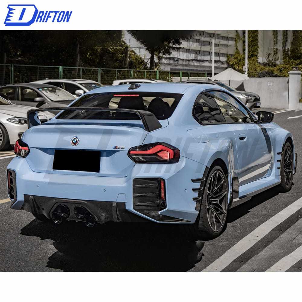 Dry Carbon Fiber Rear Spoiler For BMW G87 M2 G42 2023-Present