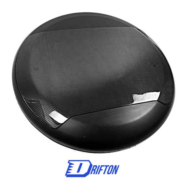Plastic Spare Tyre & Dry Carbon Fiber Cover For Land Rover Defender 2020-2023