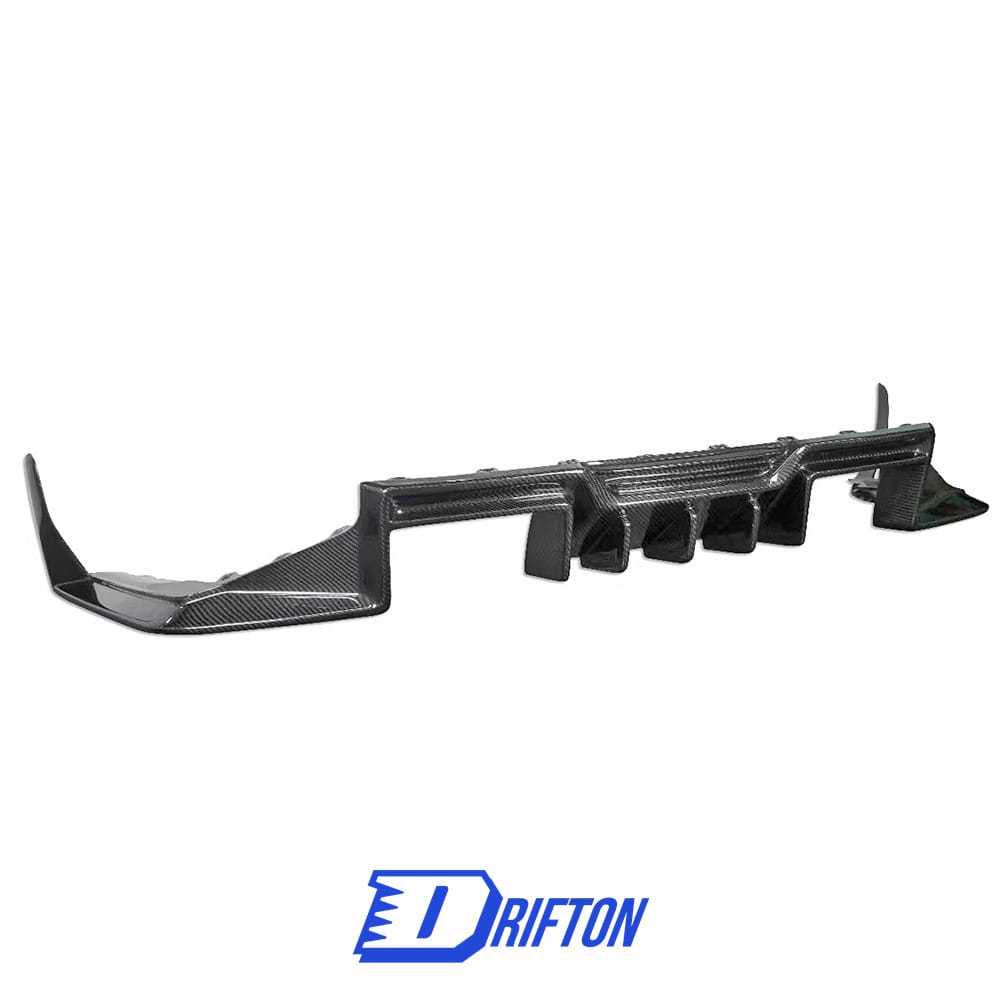TAKD Style Dry Carbon Fiber Rear Diffuser For BMW G87 M2 2023-2027