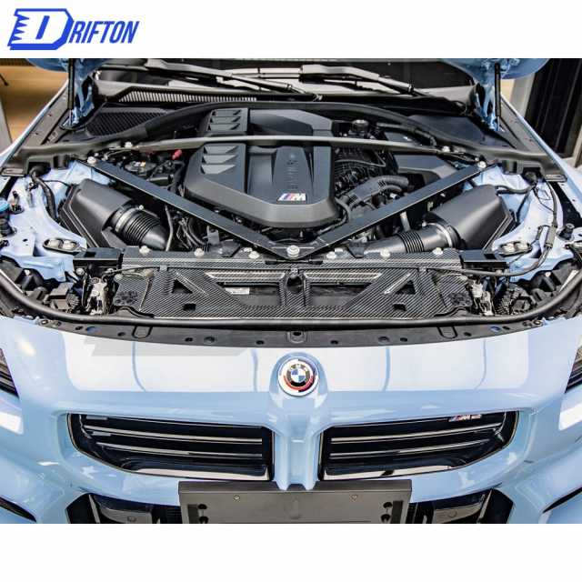 OEM Style Dry Carbon Fiber Cooling Plate Surround Panels For BMW G87 M2 2023-Present