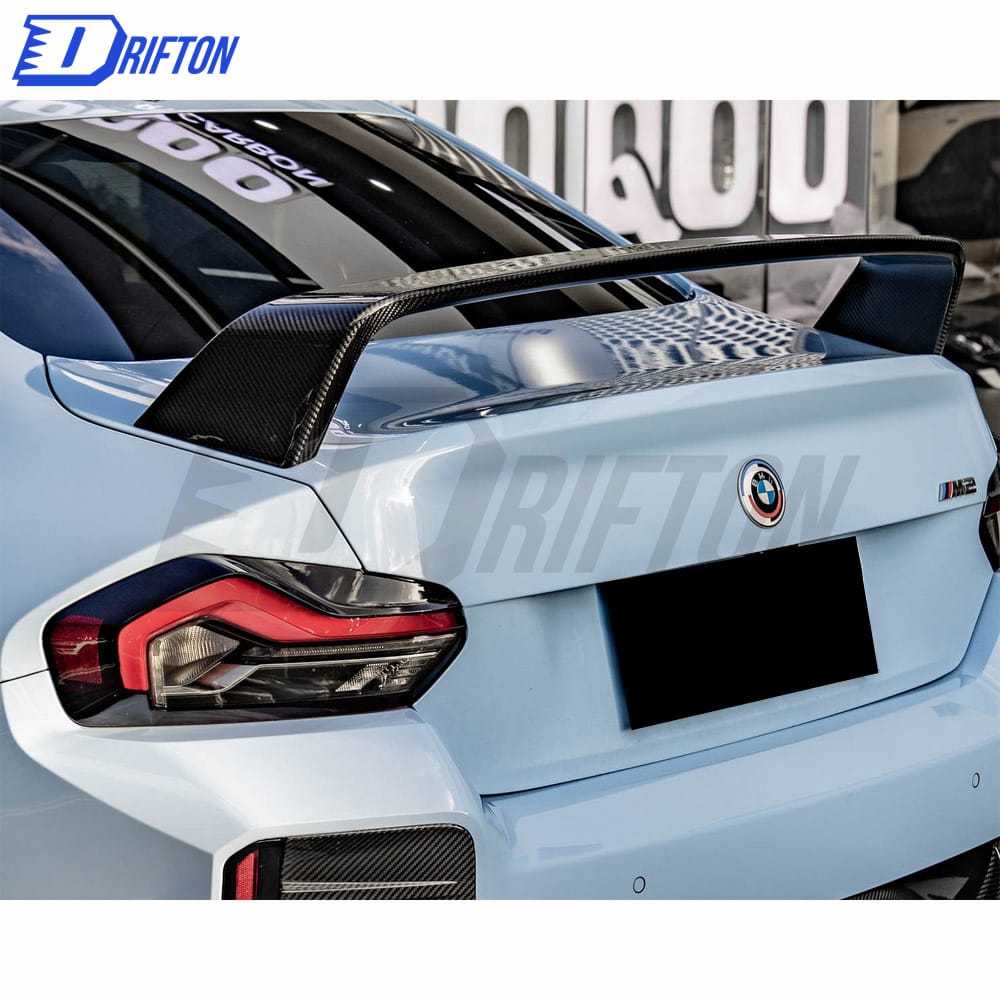 Dry Carbon Fiber Rear Spoiler For BMW G87 M2 G42 2023-Present