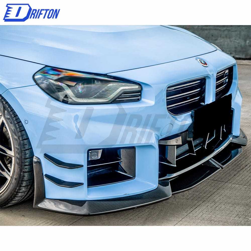 TAKD Style Dry Carbon Fiber Front Lip For BMW G87 M2 2023-Present