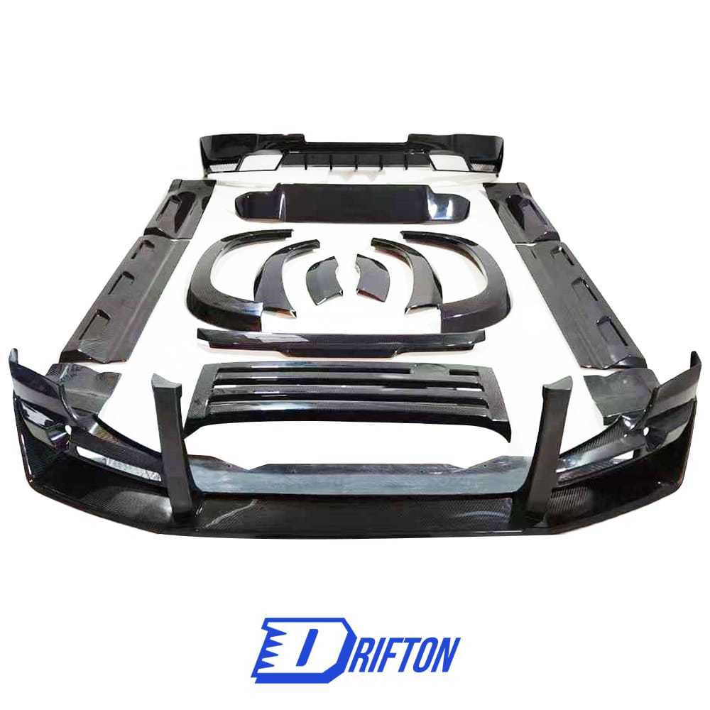 Oking Style Dry Carbon Fiber Body Kit For Land Rover Defender 2020-2023