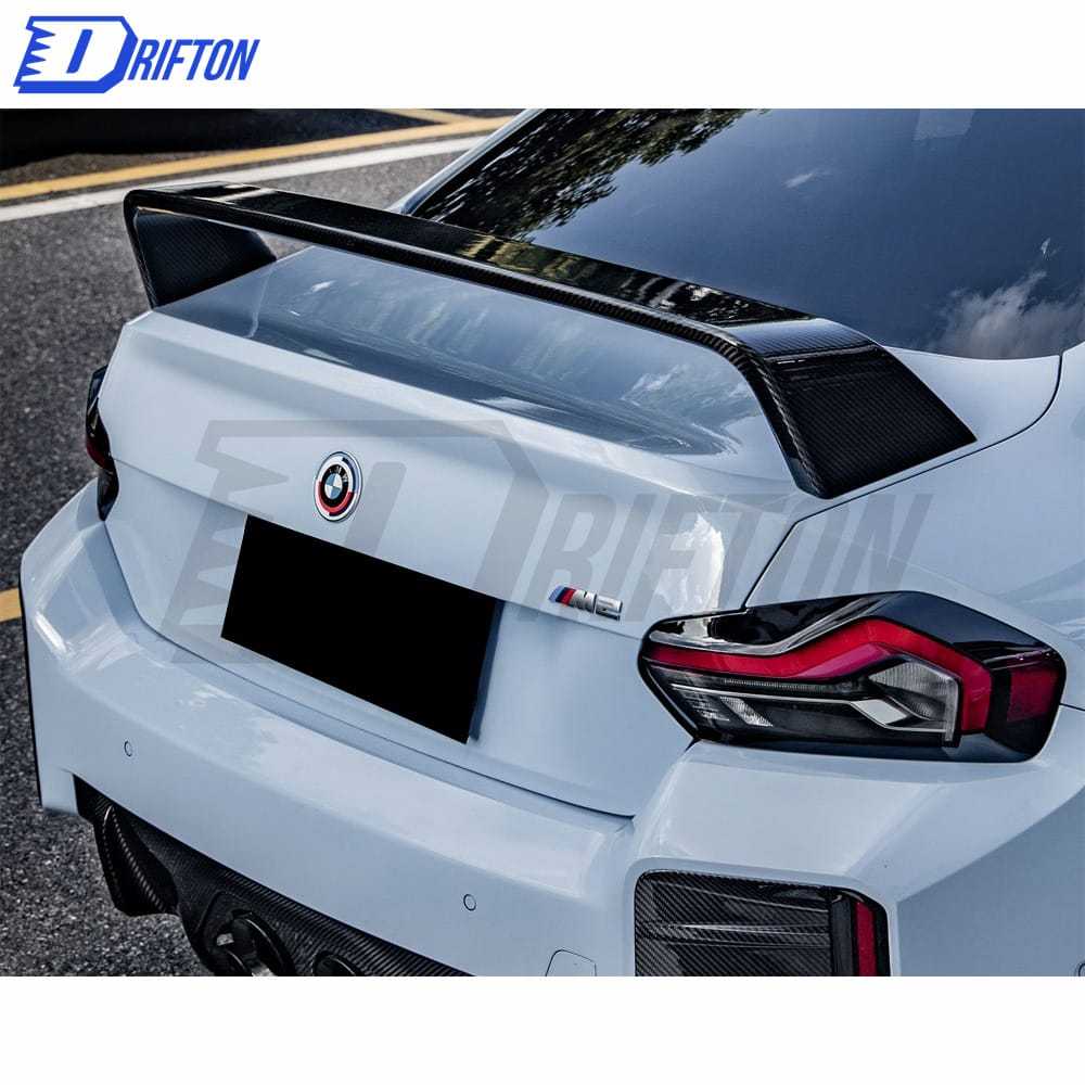 Dry Carbon Fiber Rear Spoiler For BMW G87 M2 G42 2023-Present