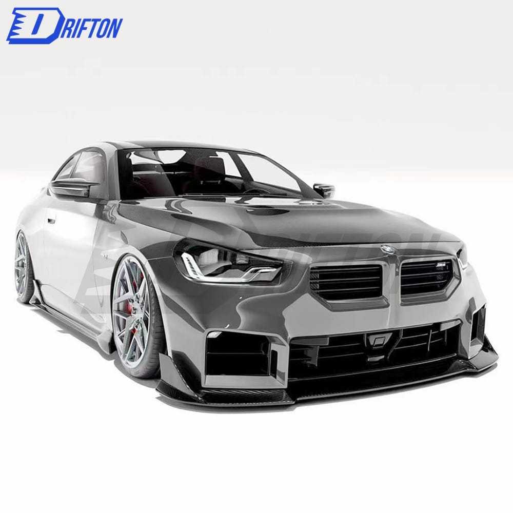 OC Style Dry Carbon Fiber Front Lip For BMW G87 M2 2023-Present
