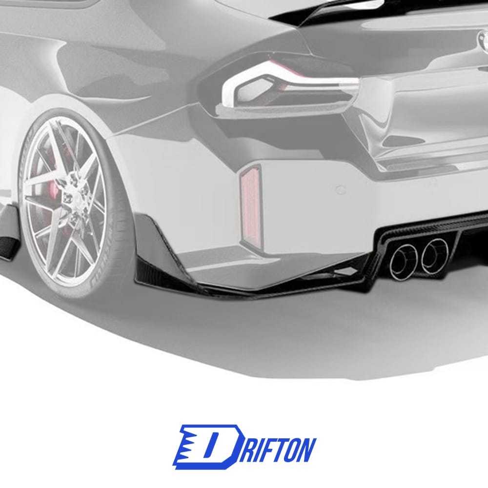 OC Style Dry Carbon Fiber Rear Splitter For BMW G87 M2 2023-Present