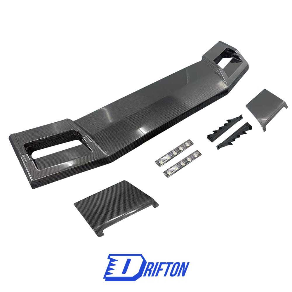 Brabx Style Carbon Fiber Roof Spoiler For Mercedes Benz G-Class W463 2005-2018