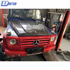 TopCar Style Carbon Fiber Hood For Mercedes Benz G-Class W463 2005-2018