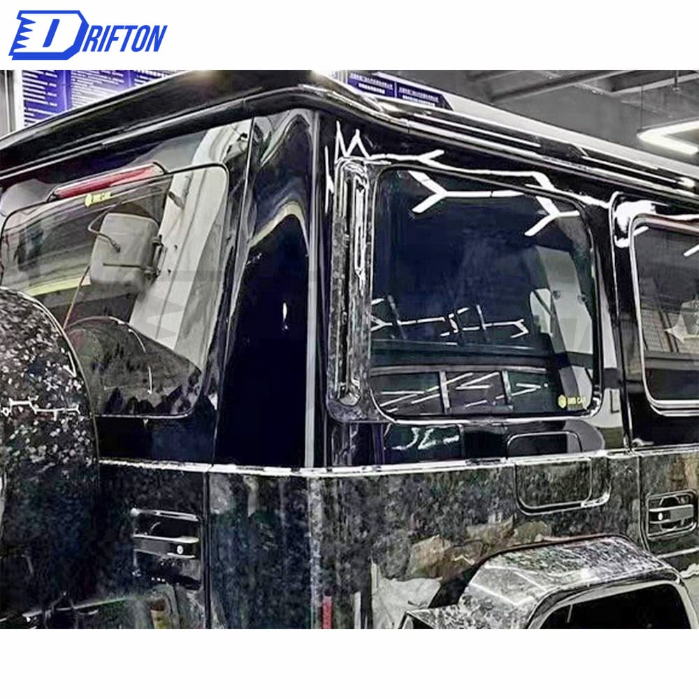 Mansory Style Dry Carbon Fiber D Pillar Vent Trim For Mercedes Benz G-Class W464 G500 AMG G63 2018-2020