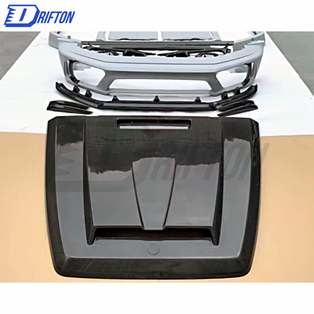 Mansory Style Dry Carbon Fiber Hood For Mercedes Benz G-Class W464 G500 AMG G63 2018-2020