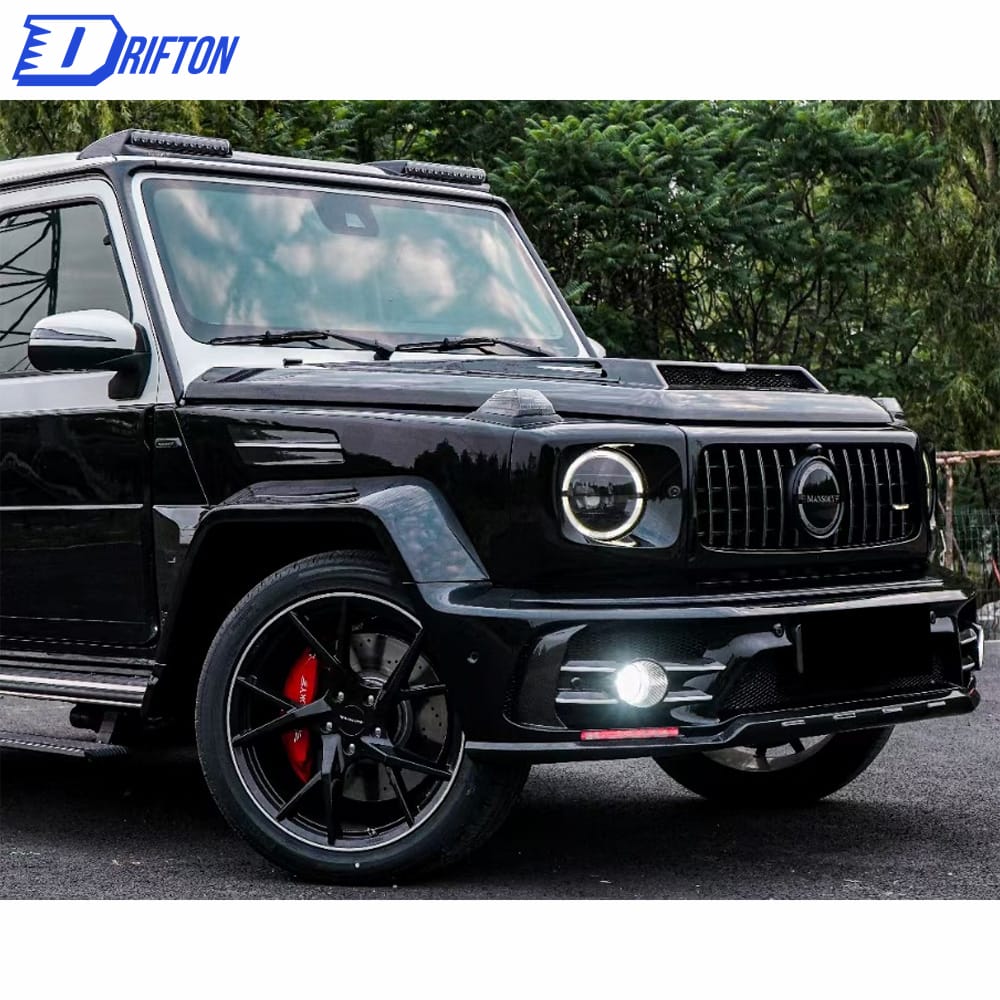 Mansory Style Dry Carbon Fiber Hood For Mercedes Benz G-Class W464 G500 AMG G63 2018-2020