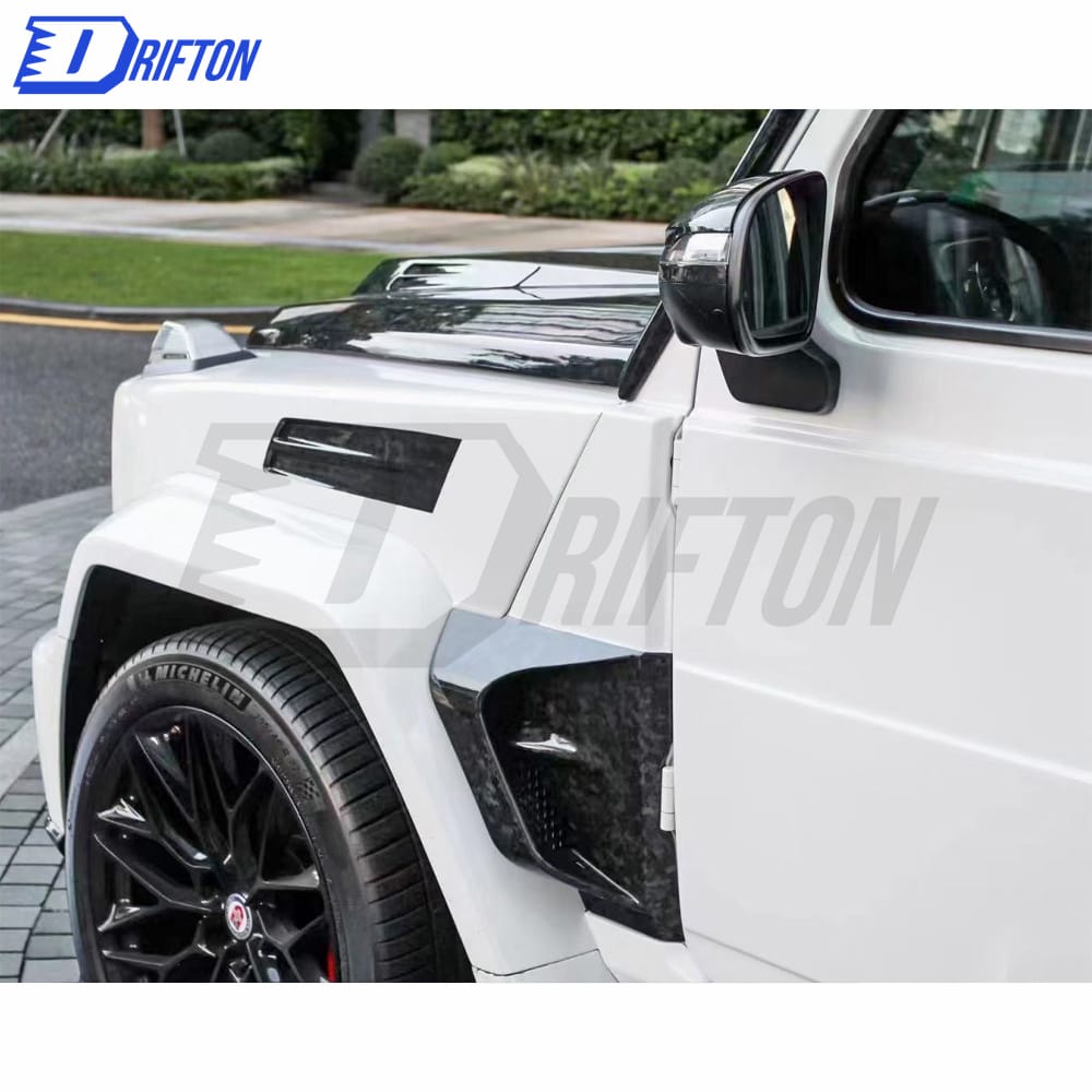 Mansory Style Dry Carbon Fiber Hood For Mercedes Benz G-Class W464 G500 AMG G63 2018-2020
