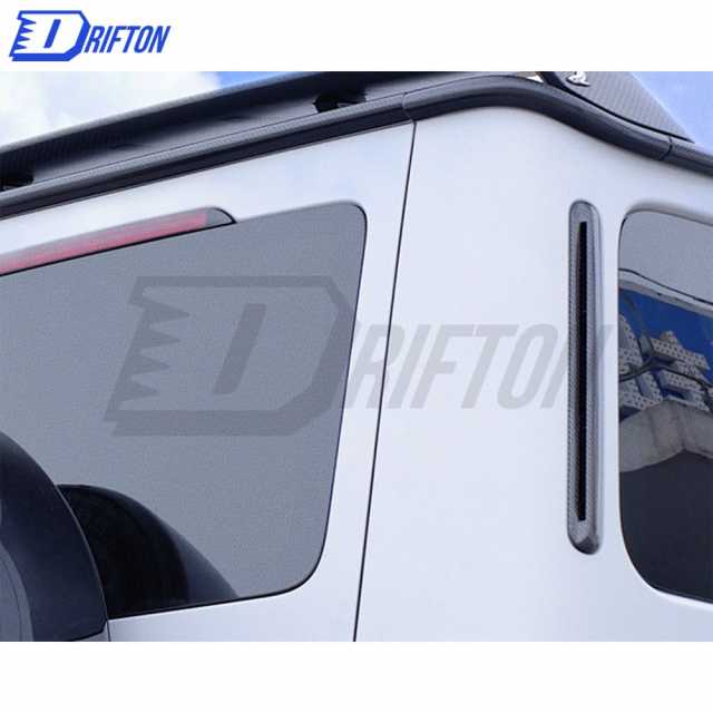 Dry Carbon Fiber C Pillar Rear Window Trim For Mercedes Benz G-Class W464 G500 AMG G63 2018-2020