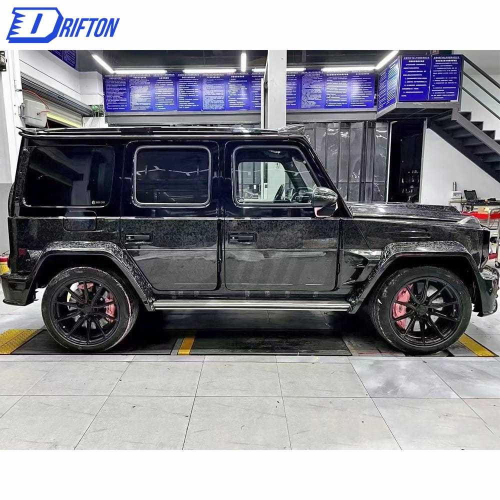 Mansory Style Dry Carbon Fiber Wide Body Kit For Mercedes Benz G-Class W464 G63 2018-2021