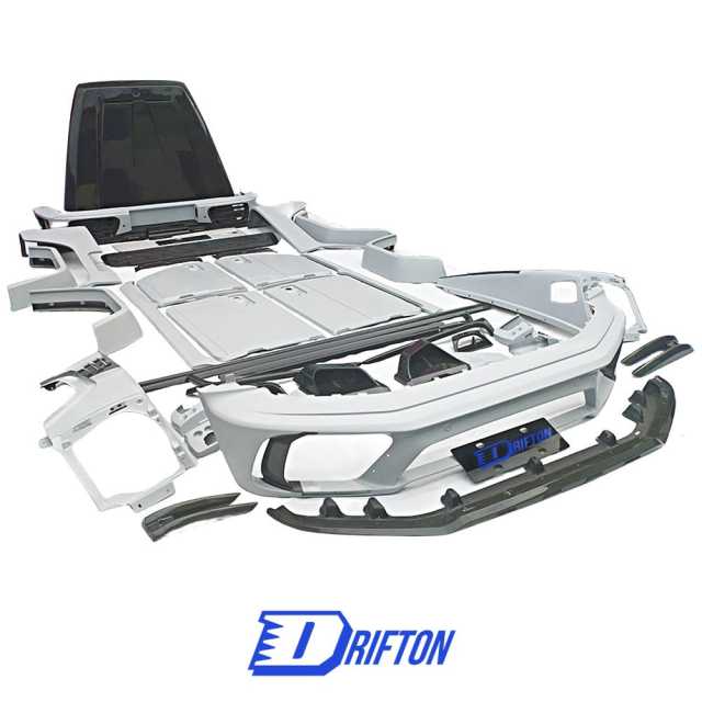Mansory Style Dry Carbon Fiber Wide Body Kit For Mercedes Benz G-Class W464 G63 2018-2024