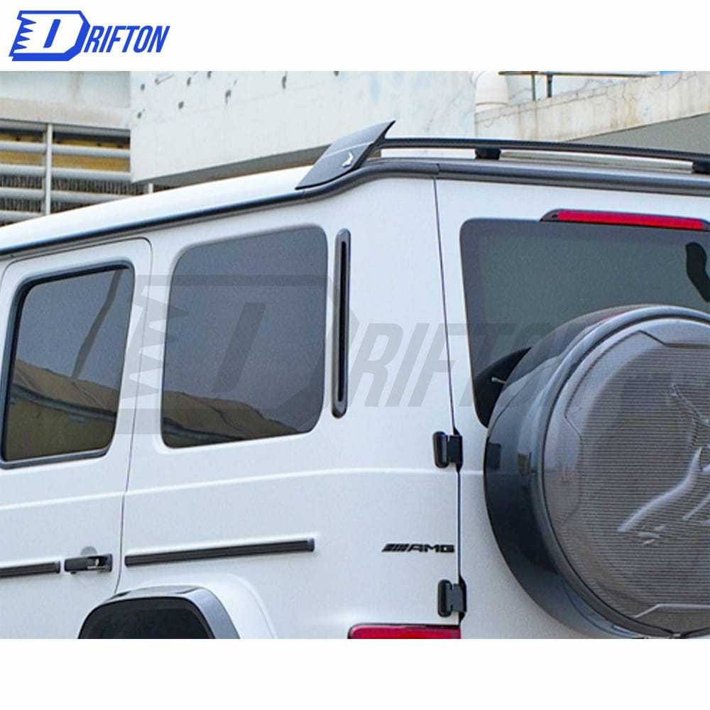 Dry Carbon Fiber C Pillar Rear Window Trim For Mercedes Benz G-Class W464 G500 AMG G63 2018-2020