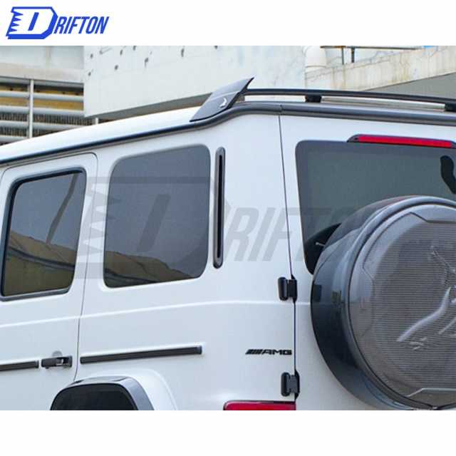Dry Carbon Fiber C Pillar Rear Window Trim For Mercedes Benz G-Class W464 G500 AMG G63 2018-2020