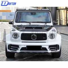 Mansory Style Dry Carbon Fiber Hood For Mercedes Benz G-Class W464 G500 AMG G63 2018-2020