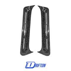Mansory Style Dry Carbon Fiber D Pillar Vent Trim For Mercedes Benz G-Class W464 G500 AMG G63 2018-2020