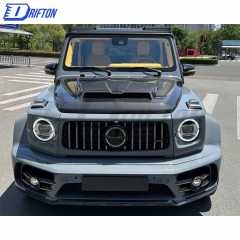 Mansory Style Dry Carbon Fiber Hood For Mercedes Benz G-Class W464 G500 AMG G63 2018-2020