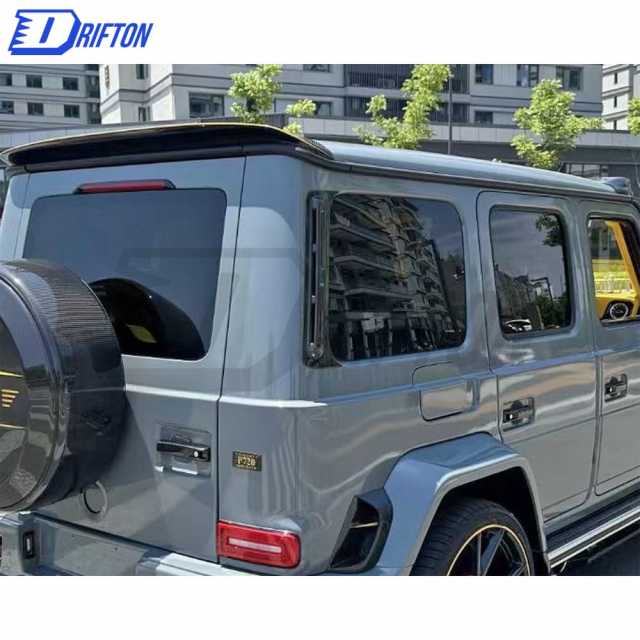 Mansory Style Dry Carbon Fiber D Pillar Vent Trim For Mercedes Benz G-Class W464 G500 AMG G63 2018-2020