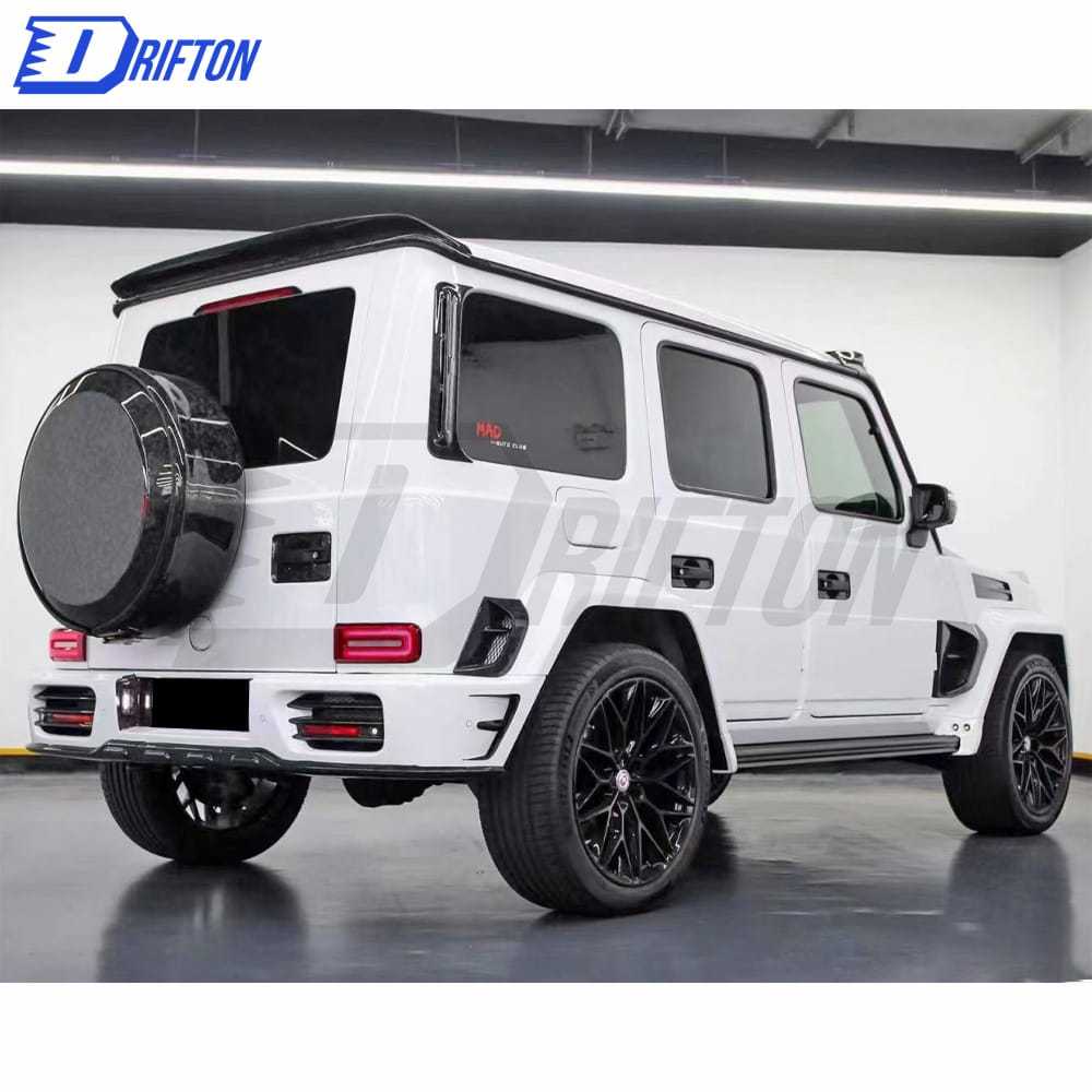 Mansory Style Dry Carbon Fiber Wide Body Kit For Mercedes Benz G-Class W464 G63 2018-2021