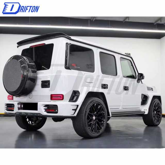Mansory Style Dry Carbon Fiber Wide Body Kit For Mercedes Benz G-Class W464 G63 2018-2021