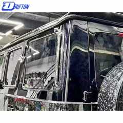 Mansory Style Dry Carbon Fiber D Pillar Vent Trim For Mercedes Benz G-Class W464 G500 AMG G63 2018-2020