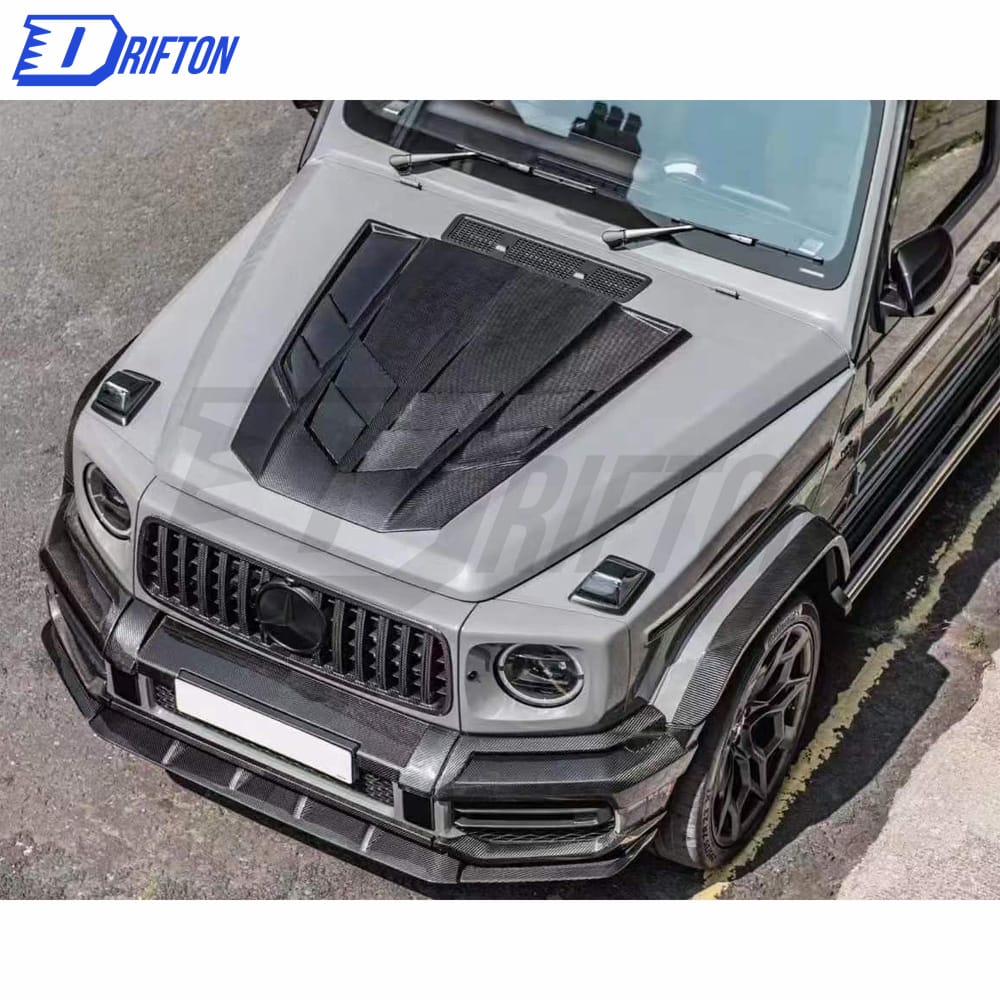 MBJ Style Dry Carbon Fiber Hood For Mercedes Benz G-Class W464 AMG G63 2018-2020