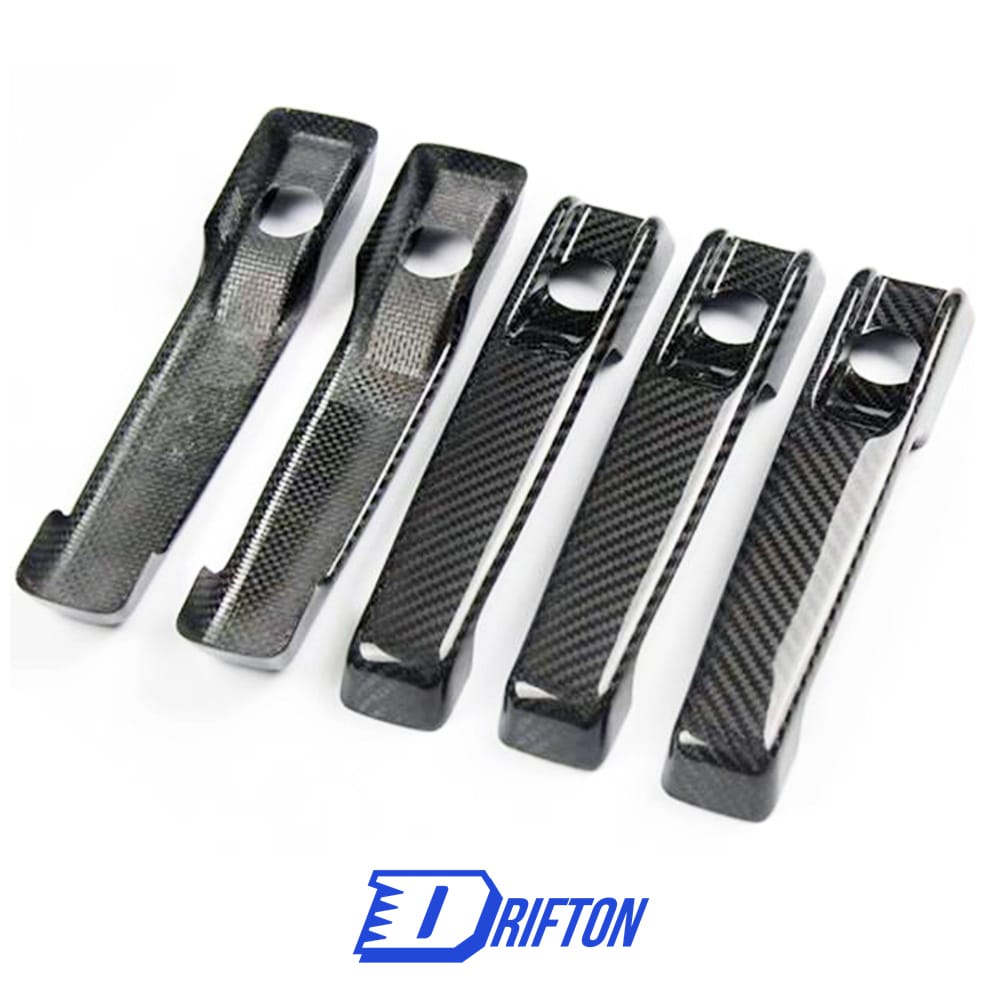 Dry Carbon Fiber Door Handle Cover For Mercedes Benz G-Class W464 G63 AMG BRABUS 2019-2022