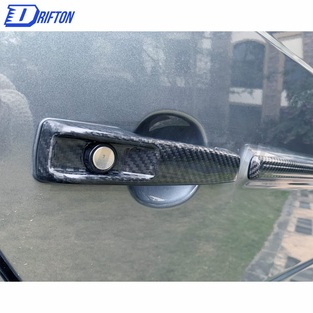 Dry Carbon Fiber Door Handle Cover For Mercedes Benz G-Class W464 G63 AMG BRABUS 2019-2022