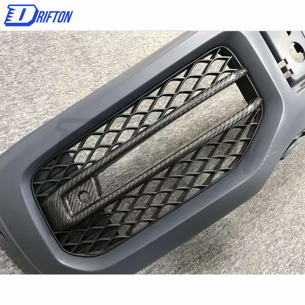 Dry Carbon Fiber Front Bumper Fog Light Cover For Mercedes Benz G-Class W464 AMG G63 2018-2020